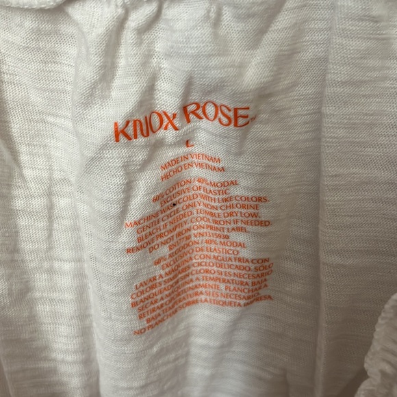 KNOX ROSE White top - Picture 2 of 4